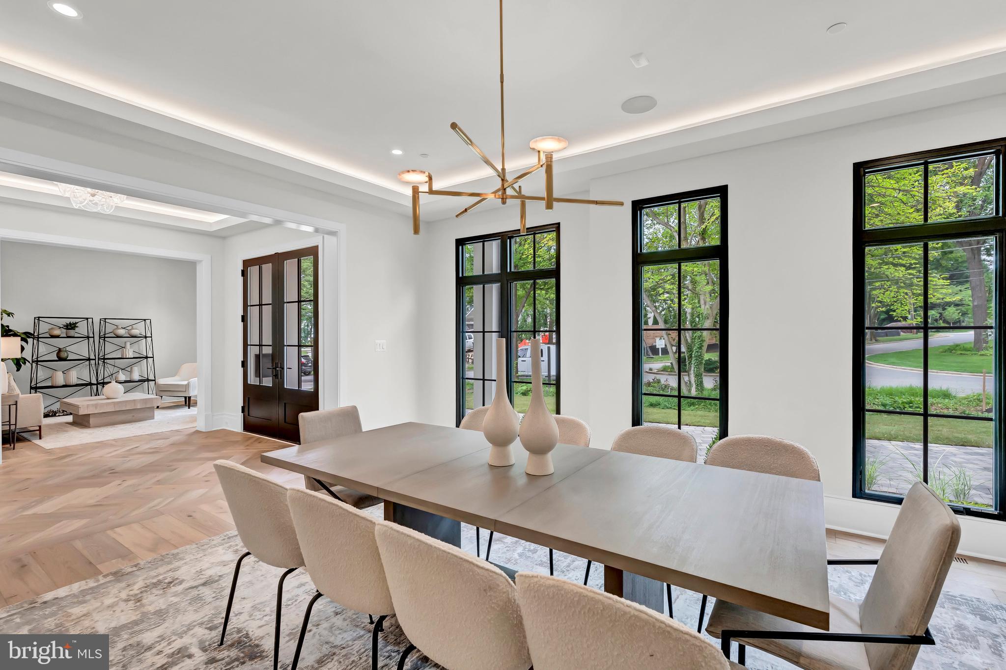 5425 Moorland Lane Bethesda, MD 20814 - Photo 11 of 79 a view of a dining room with furniture window and outside view
