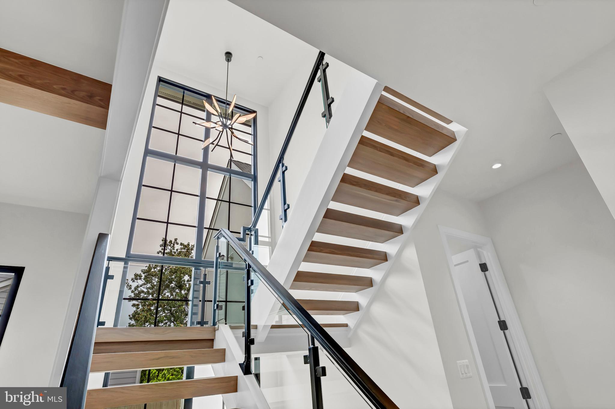 5425 Moorland Lane Bethesda, MD 20814 - Photo 35 of 79 Main Staircase to Upper Floor