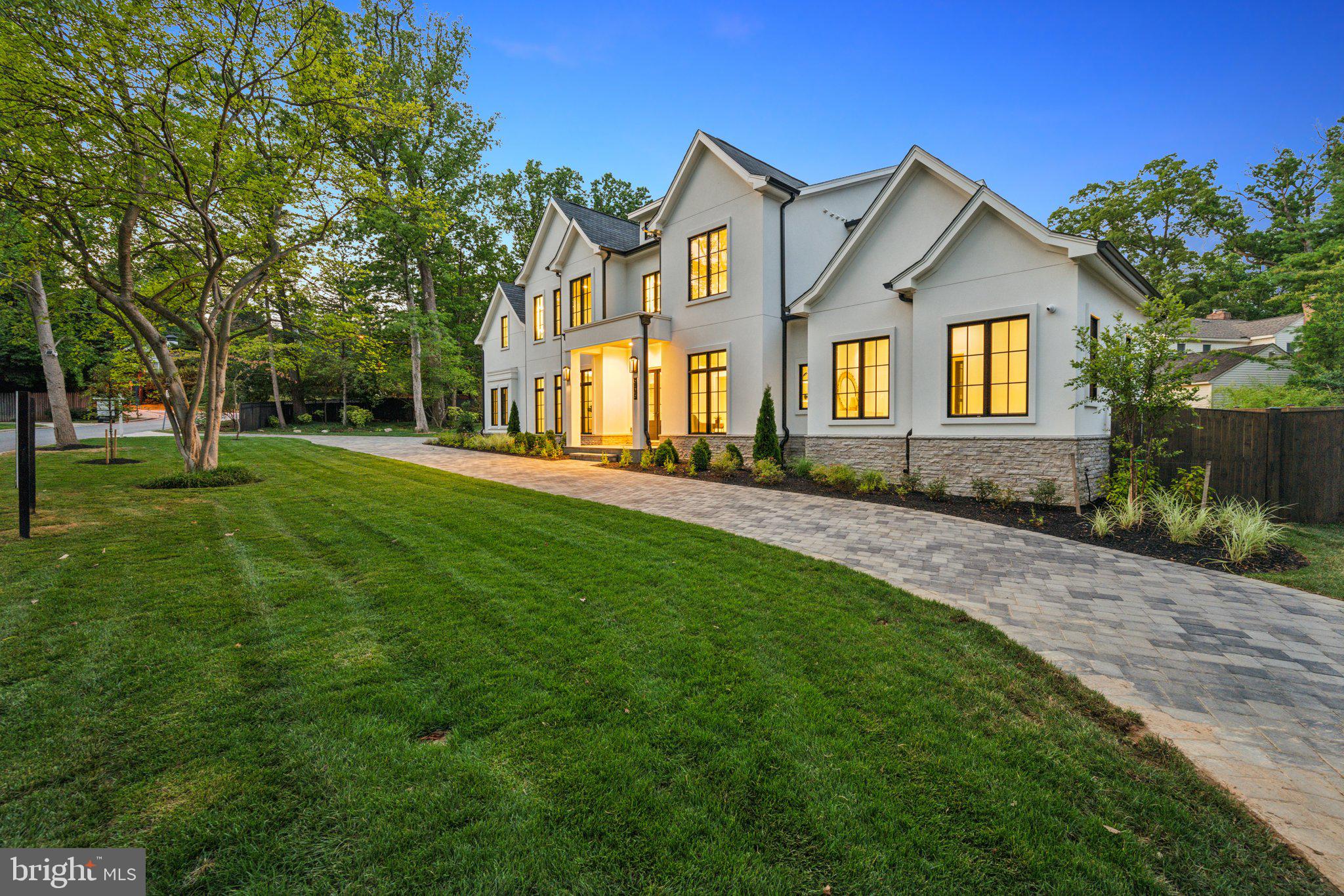5425 Moorland Lane Bethesda, MD 20814 - Photo 69 of 79 a front view of house with yard and green space