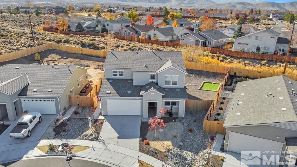 929 Estuary Circle Reno, NV 89506 - Photo 26 of 30 an aerial view of residential houses with outdoor space