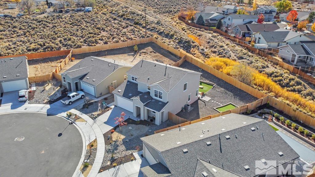929 Estuary Circle Reno, NV 89506 - Photo 27 of 30 an aerial view of a house with a ocean view