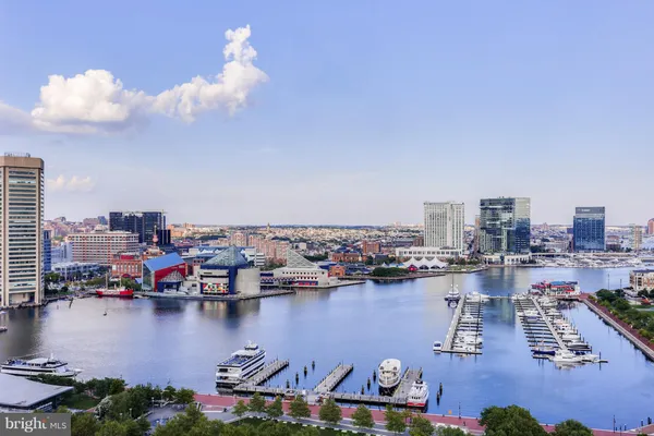 a view of a city and lake view