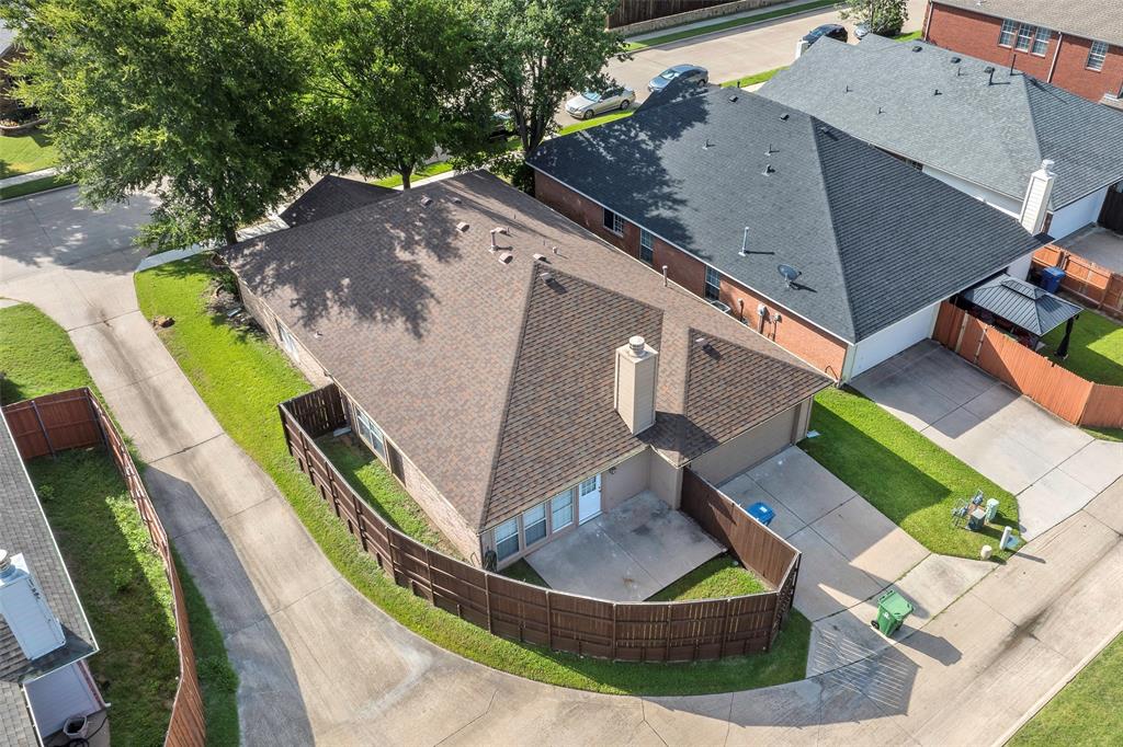 6101 Apache Drive The Colony, TX 75056 - Photo 21 of 24 an aerial view of a house