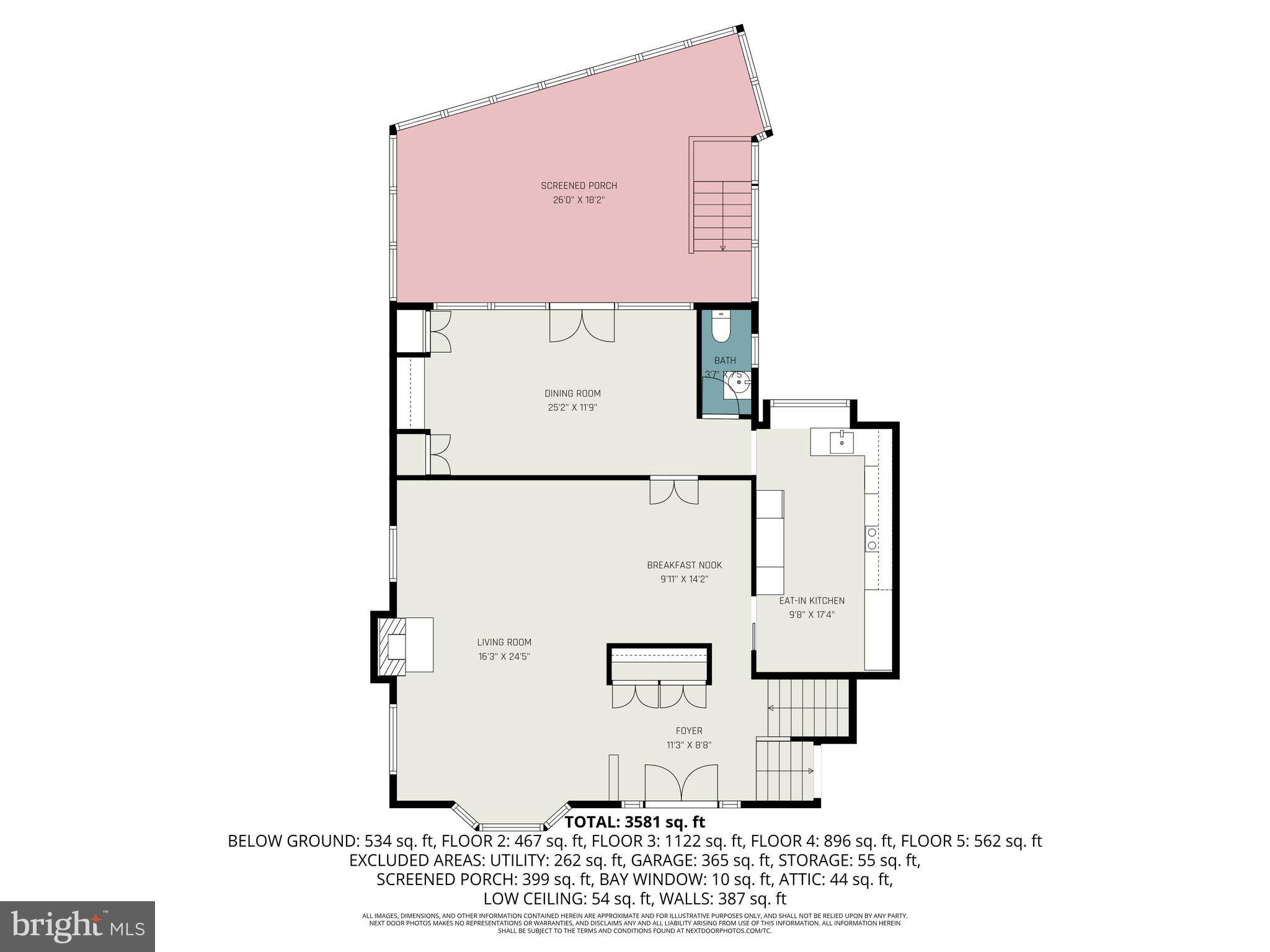 5804 Lenox Road Bethesda, MD 20817 - Photo 16 of 47 Main Level