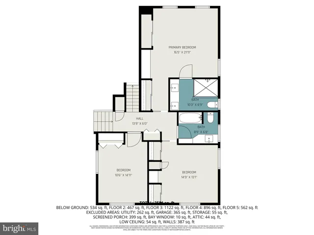 $6,500 | 5804 Lenox Road, Bethesda, MD 20817