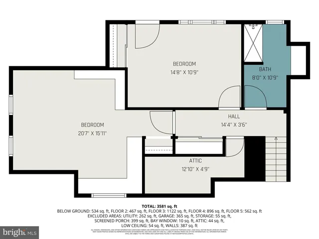 $6,500 | 5804 Lenox Road, Bethesda, MD 20817