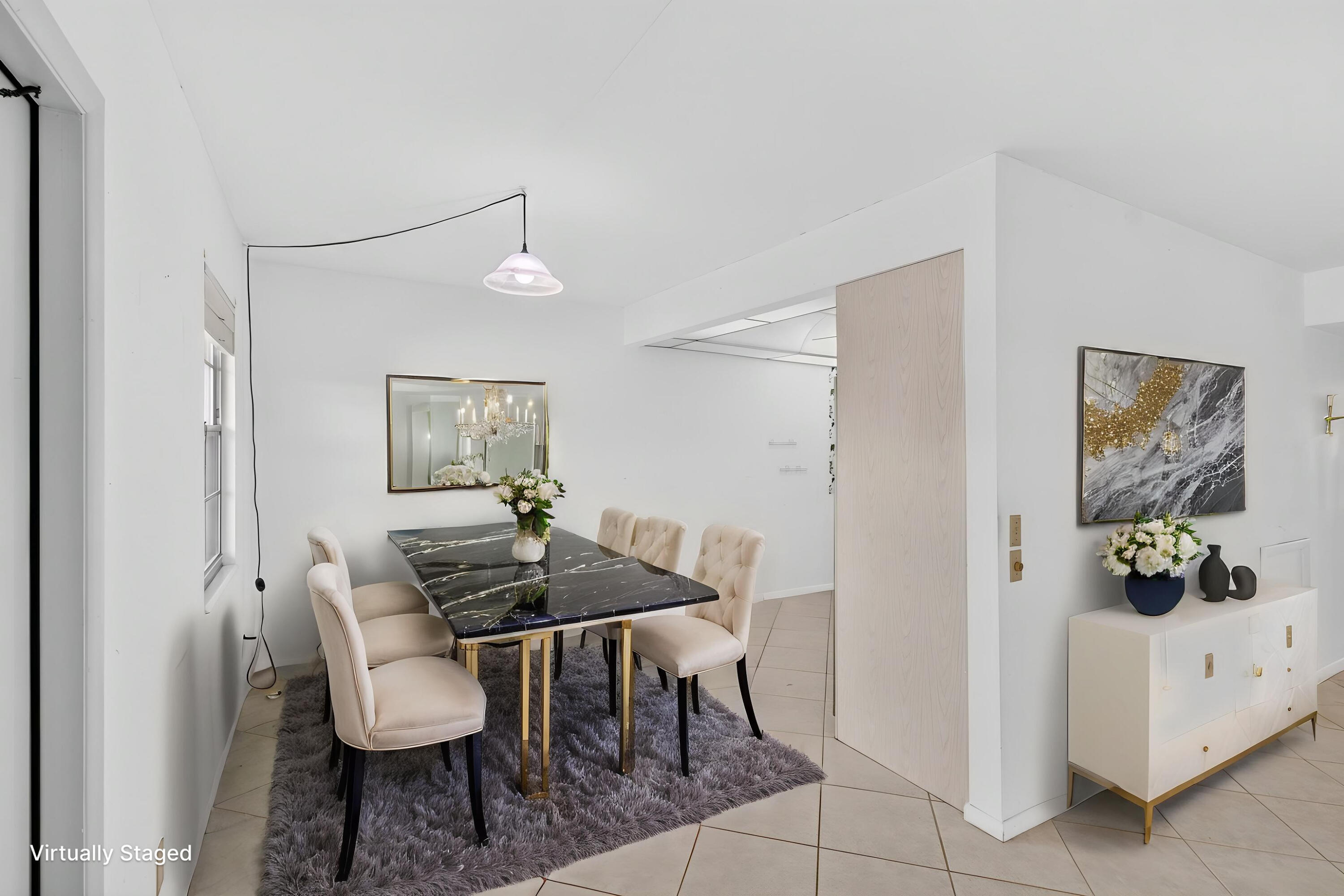 4039 Hythe A Boca Raton, FL 33434 - Photo 5 of 108 VIRTUAL STAGING Dining-rm- 5