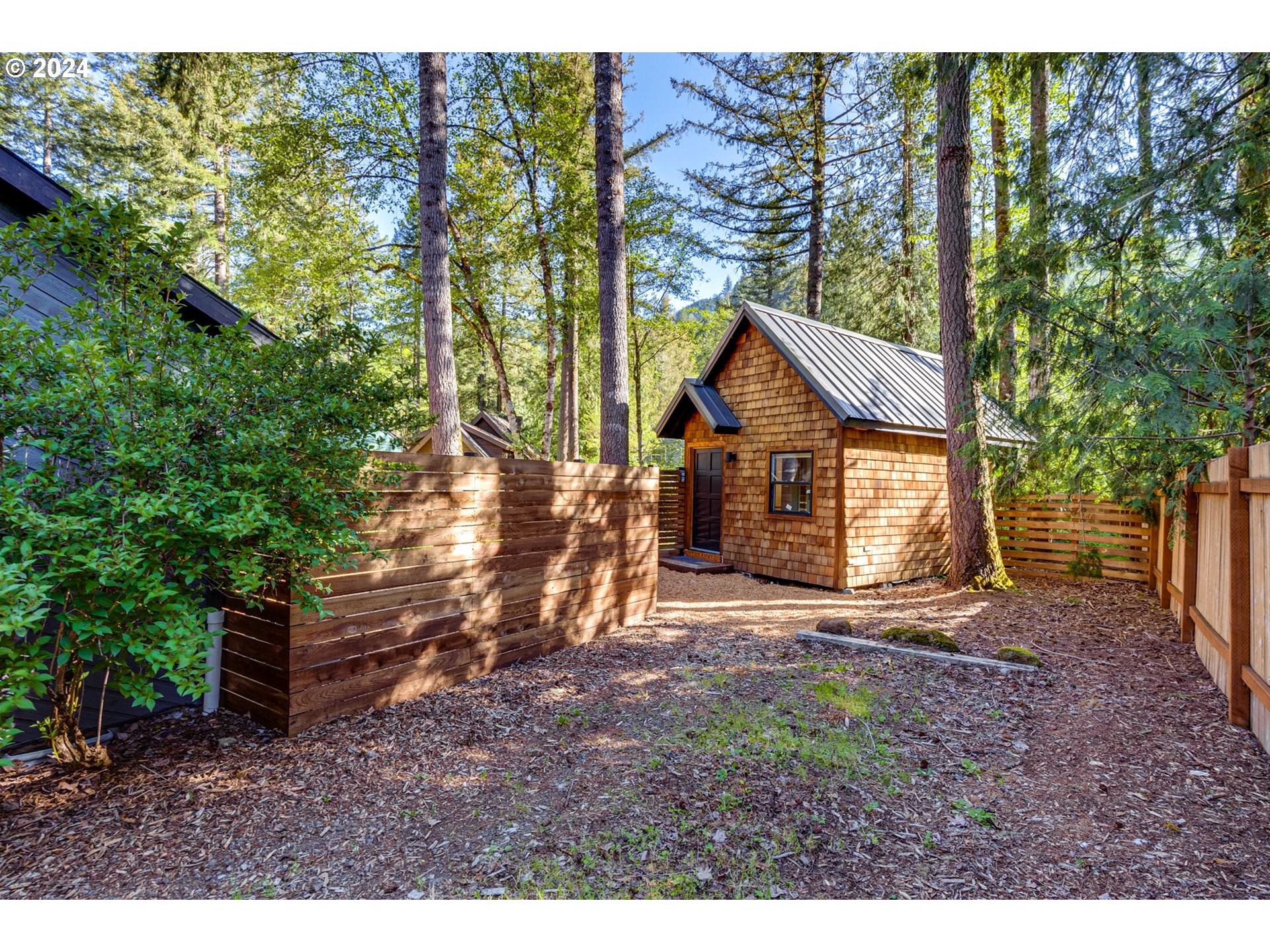 65377 East Sandy River Lane Rhododendron, OR 97049 - Photo 36 of 40 a view of backyard with green space