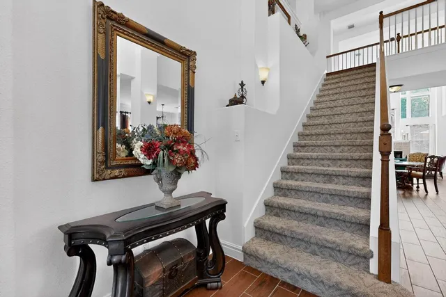 a view of entryway and hall