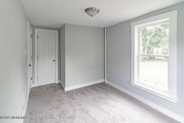 a view of front door