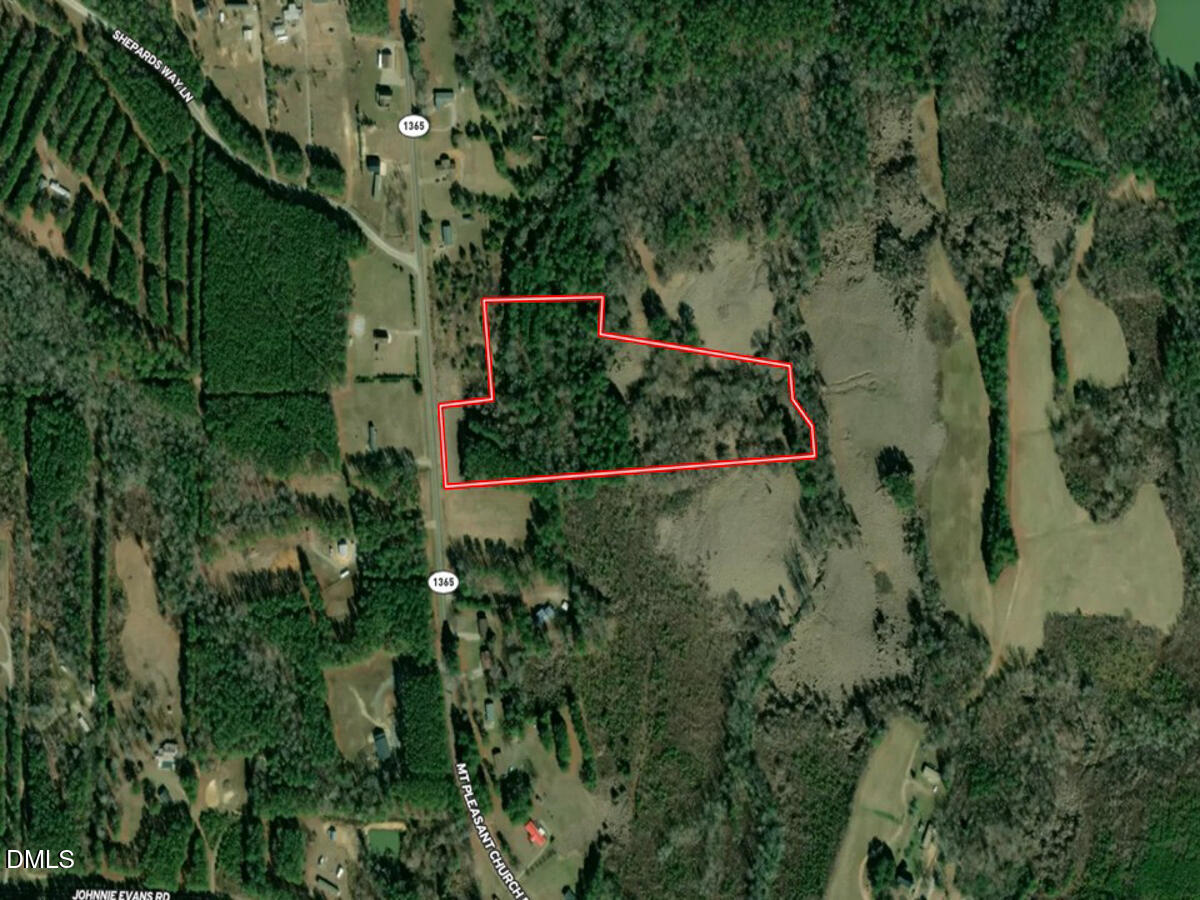 0 Mt Pleasant Church Road Manson, NC 27553 - Photo 44 of 44 an aerial view of residential house with outdoor space and trees all around