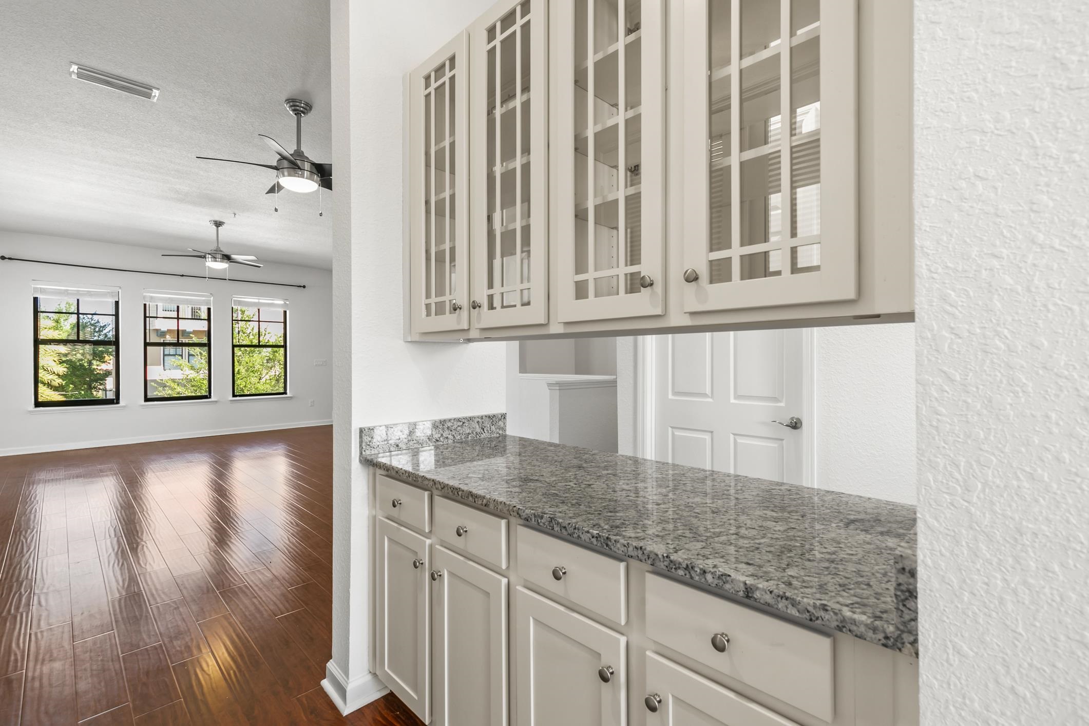 654 Market Street St. Augustine, FL 32095 - Photo 6 of 38 a view of a kitchen cabinets and a counter top space