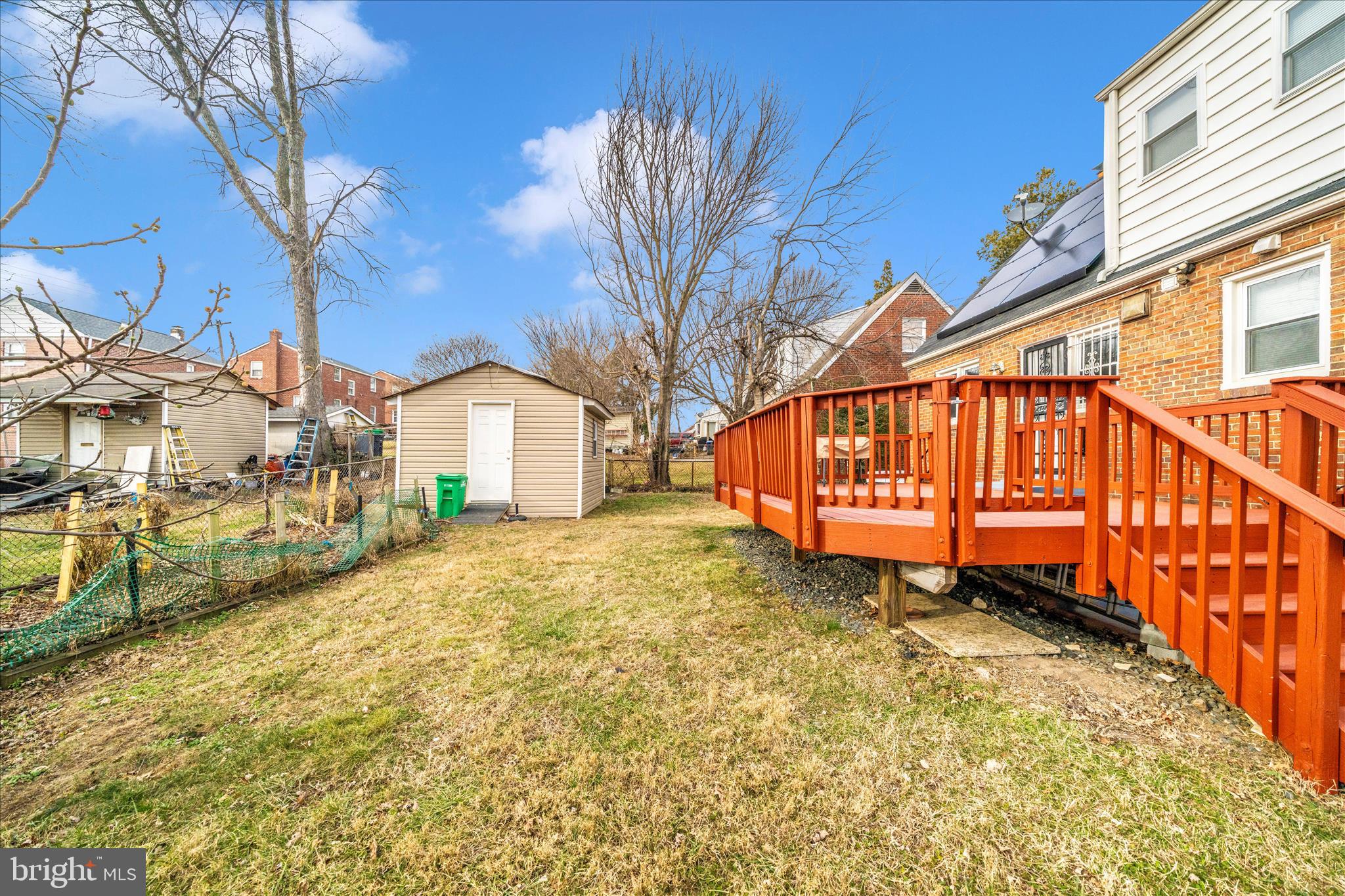 821 Rittenhouse Street Hyattsville, MD 20783 - Photo 48 of 59 a backyard of a house with a yard