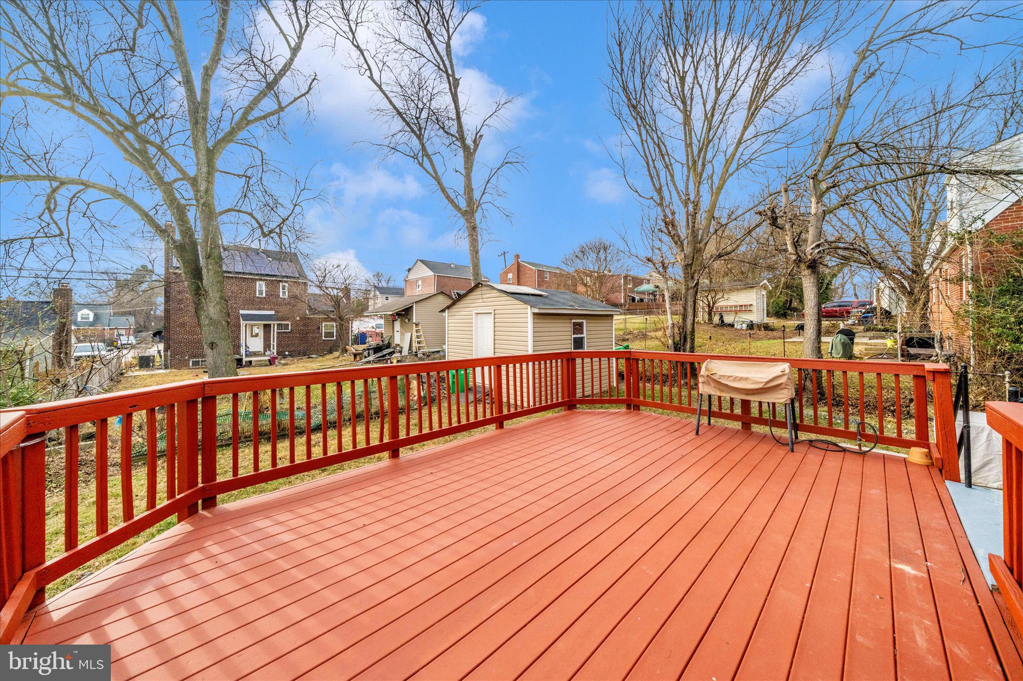 821 Rittenhouse Street Hyattsville, MD 20783 - Photo 50 of 59 a view of a chairs on wooden deck