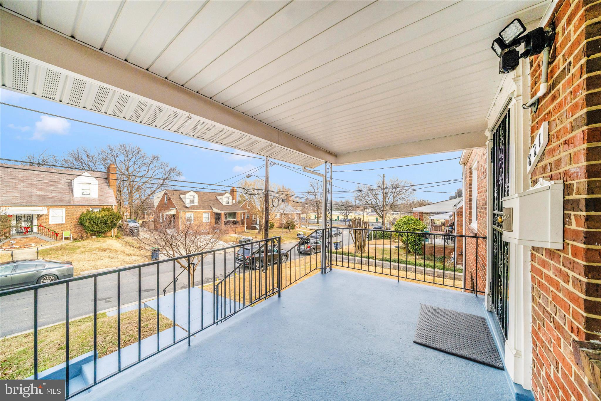 821 Rittenhouse Street Hyattsville, MD 20783 - Photo 58 of 59 a view of a city from a balcony