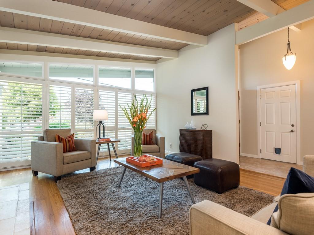 3410 Hillcrest Drive Belmont, CA 94002 - Photo 6 of 26 a living room with furniture and a window