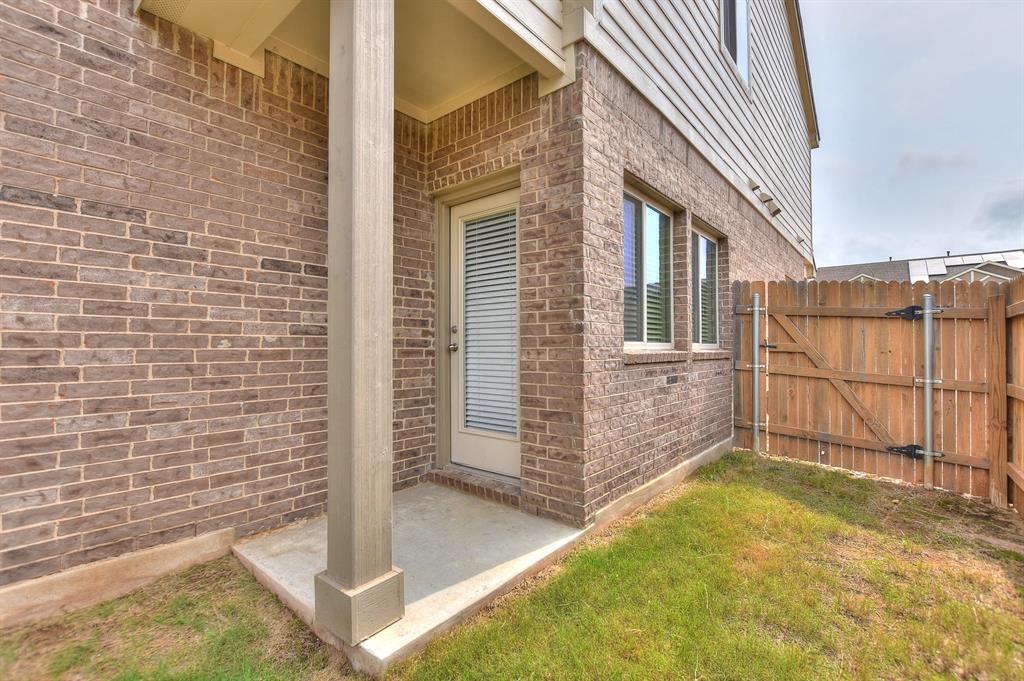 420 White Steppe Way Georgetown, TX 78626 - Photo 22 of 29 Gated backyard
