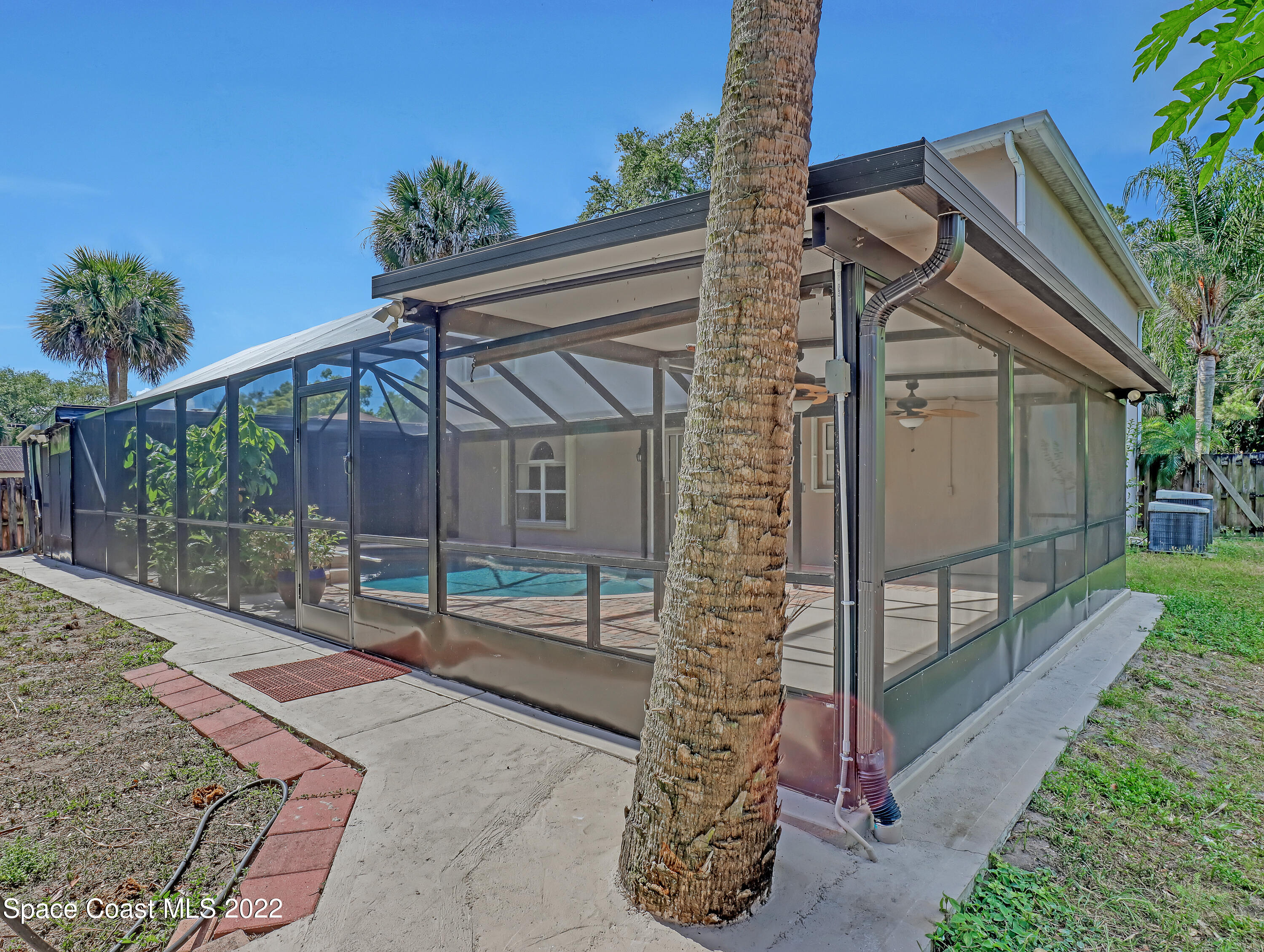 4764 Doreen Road Cocoa, FL 32927 - Photo 50 of 54 a view of a pathway of a house
