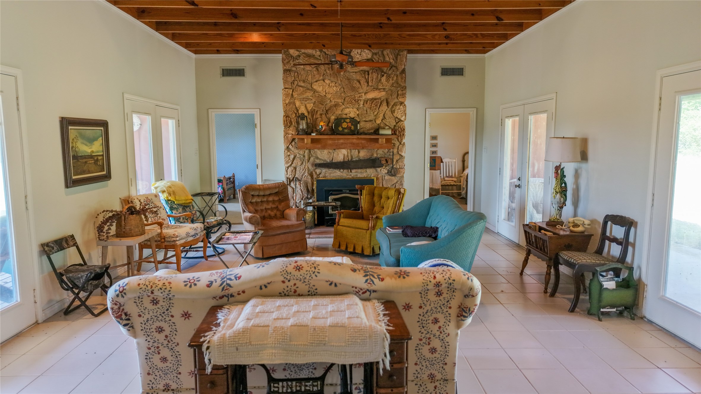 3765 Poteet Road Normangee, TX 77871 - Photo 27 of 37 a view of a dining room with furniture