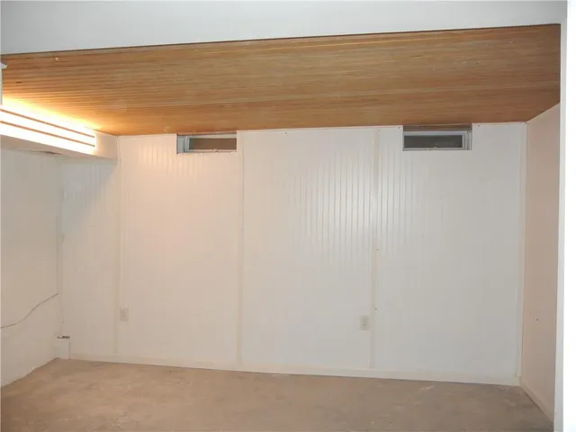 a brick building with a window