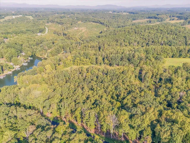a view of a city with an outdoor space