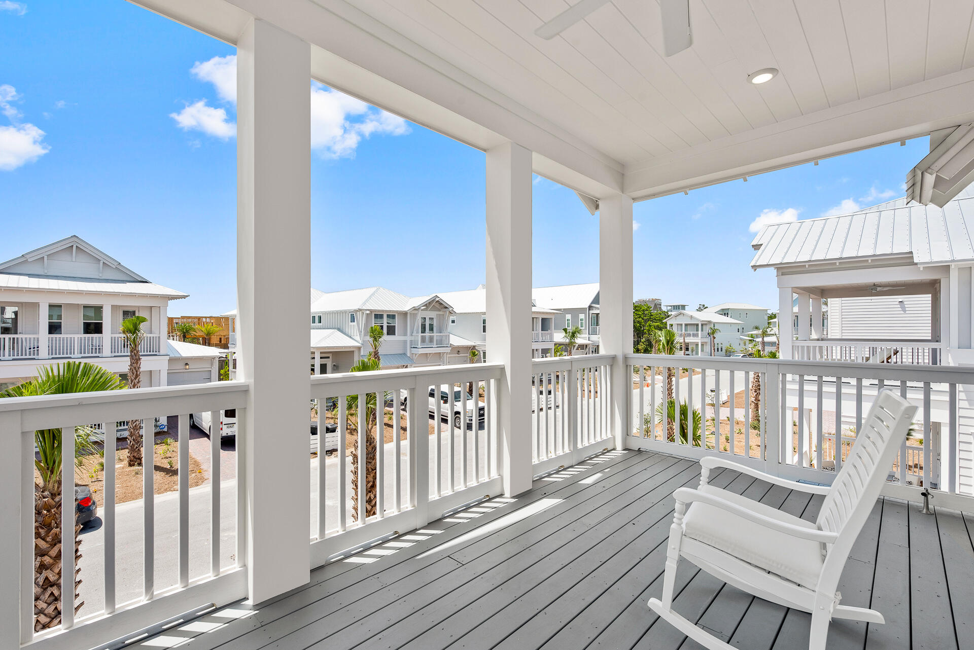 39 Candlehouse Ln Inlet Beach Inlet Beach, FL 32461 - Photo 19 of 26 a view of a balcony with wooden floor