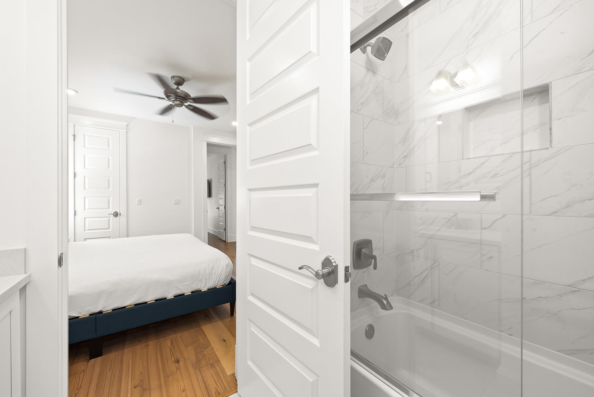 39 Candlehouse Ln Inlet Beach Inlet Beach, FL 32461 - Photo 21 of 26 a bathroom with a bathtub and a shower