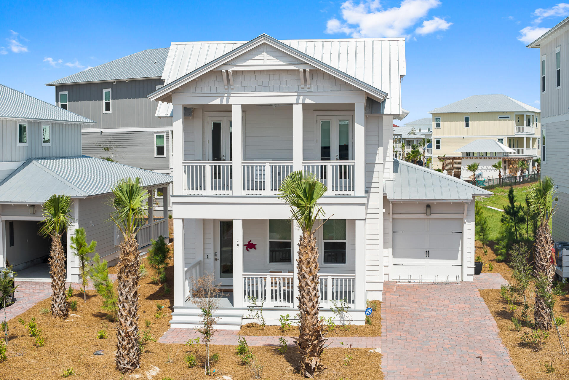 39 Candlehouse Ln Inlet Beach Inlet Beach, FL 32461 - Photo 26 of 26 a front view of a house with a yard