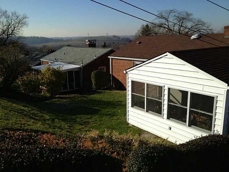 1817 Borland Road Pittsburgh, PA 15243 - Photo 4 of 19 Exterior Back. Enjoy the Nice SunRoom all year with electric baseboard heat!
