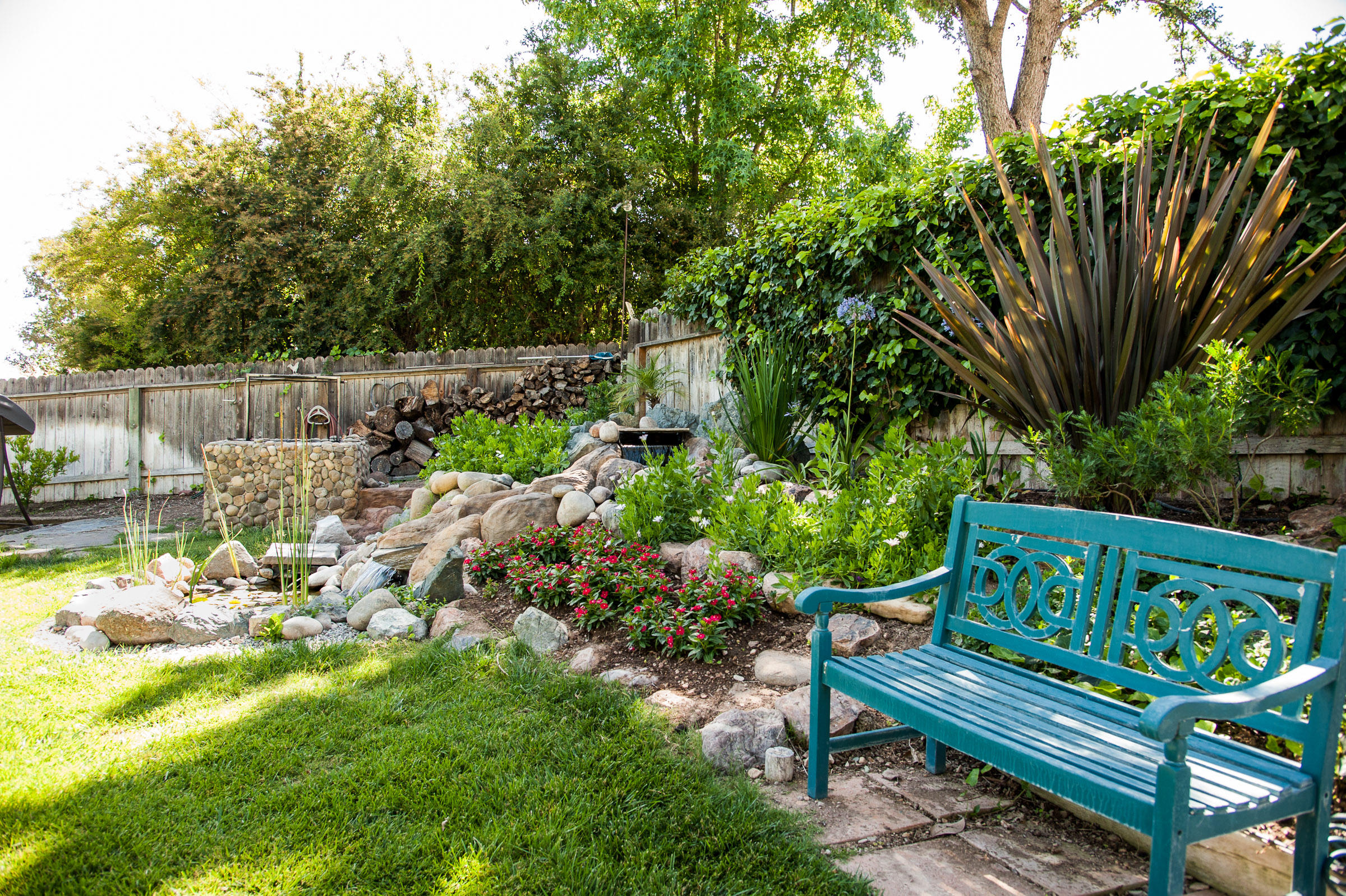2620 Janin Way Solvang, CA 93463 - Photo 11 of 24 a view of a bench in a garden