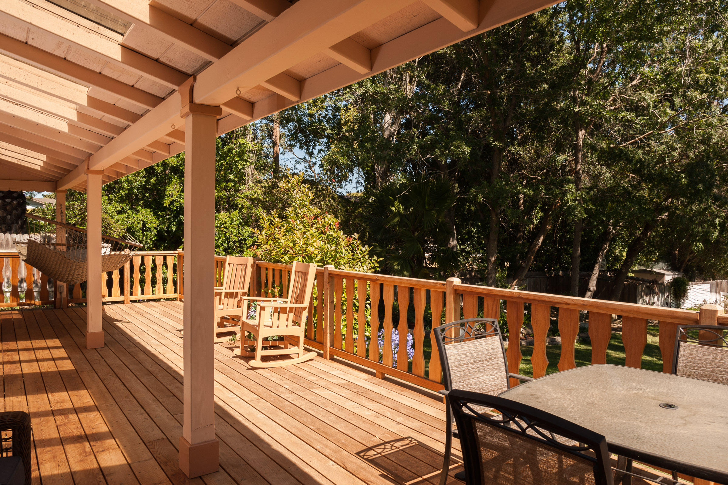 2620 Janin Way Solvang, CA 93463 - Photo 8 of 24 a view of a balcony with wooden floor