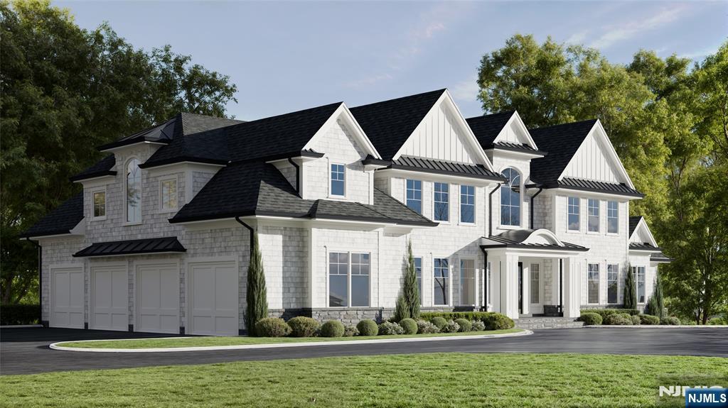 104 Chestnut Ridge Road Saddle River, NJ 07458 - Photo 3 of 4 a front view of a house with lots of green space