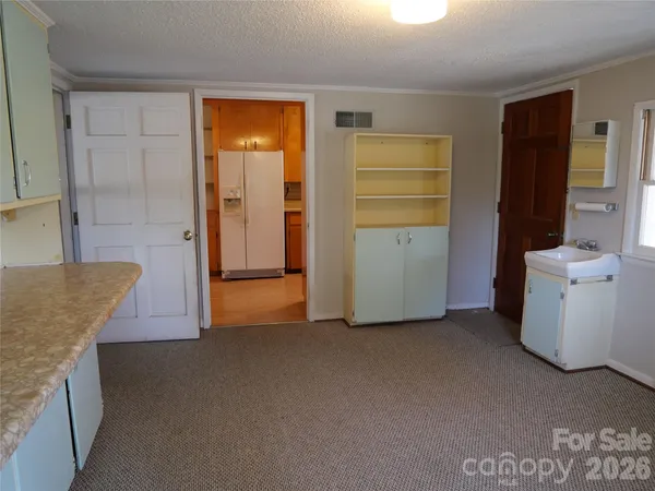 a view of a storage & utility room