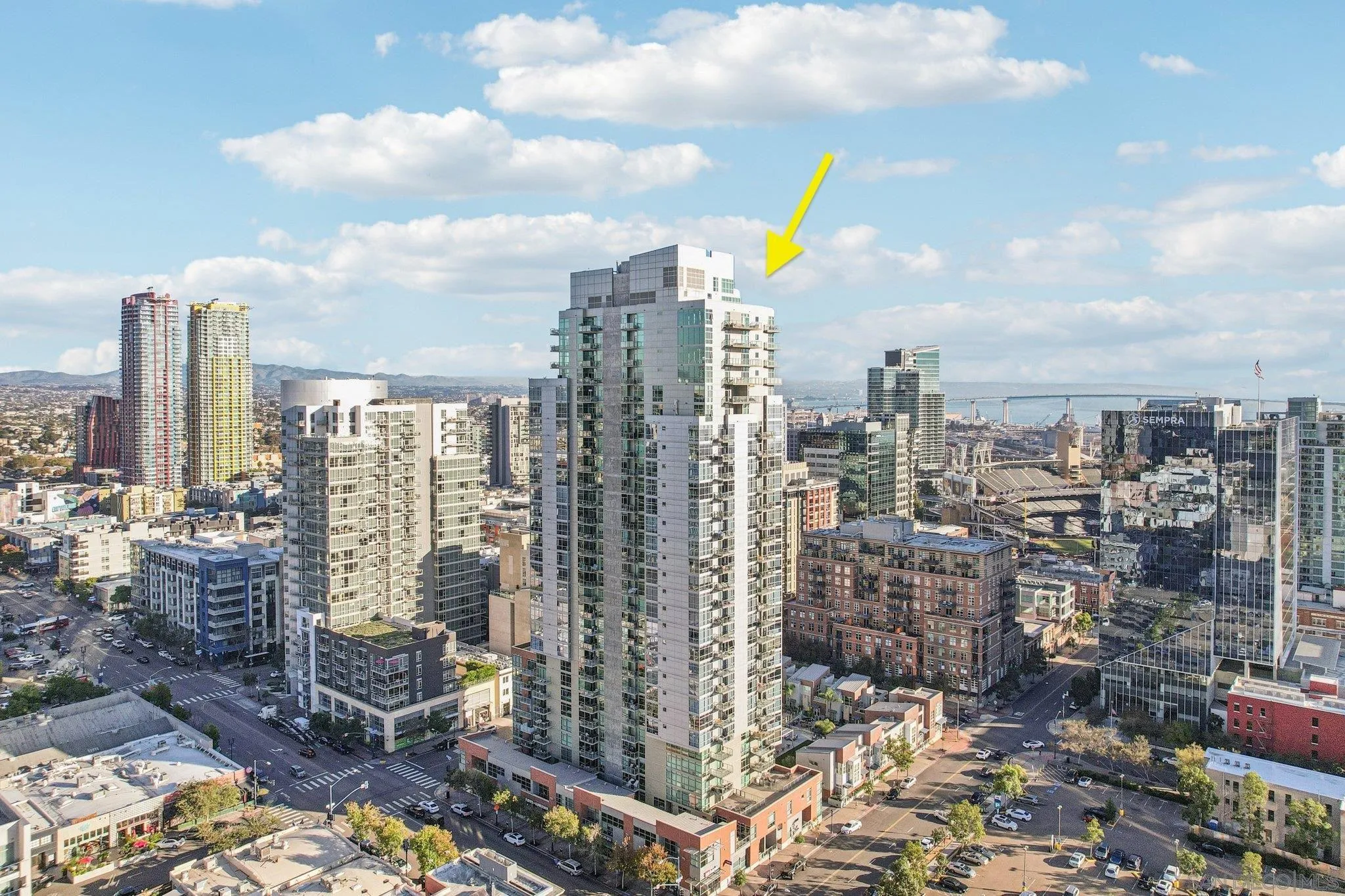 800 The Mark Lane, Unit 1606 San Diego, CA 92101 - Photo 33 of 50 a city view