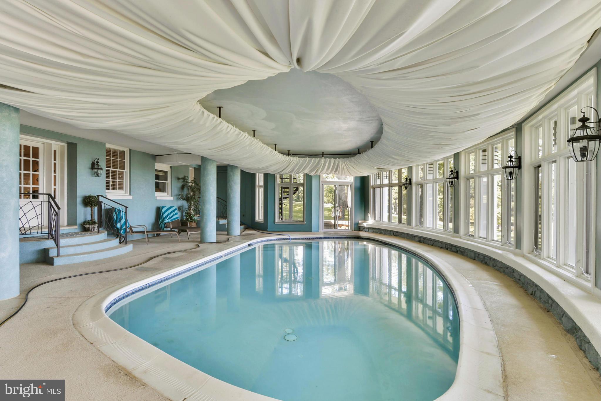 18294 Blue Ridge Mountain Road Bluemont, VA 20135 - Photo 17 of 30 Indoor Pool