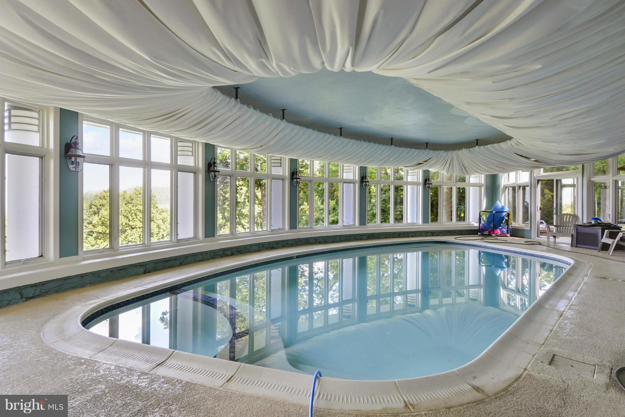 18294 Blue Ridge Mountain Road Bluemont, VA 20135 - Photo 18 of 30 Indoor Pool