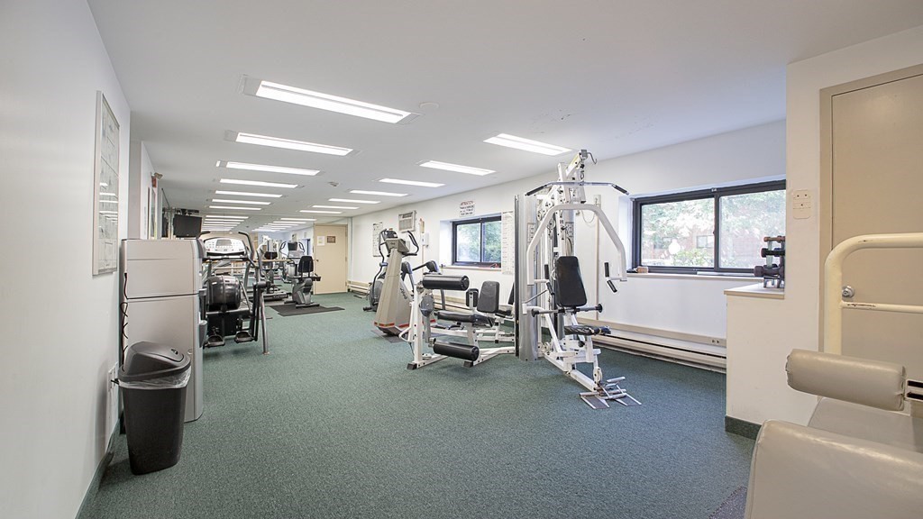 1321 Worcester Road, Unit 610 Framingham, MA 01701 - Photo 24 of 30 a view of a room with gym equipment