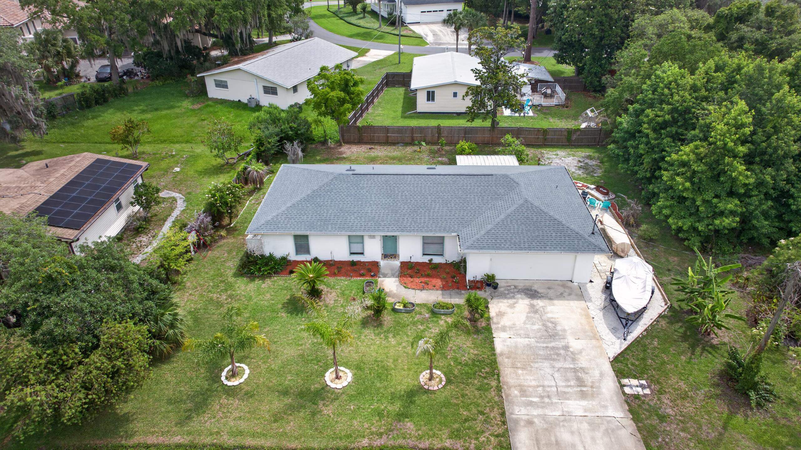 111 Pompano Road St. Augustine, FL 32086 - Photo 46 of 61 an aerial view of a house