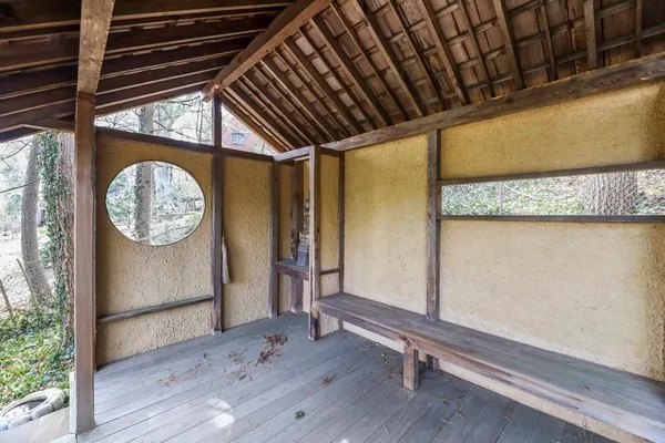 a view of front door and porch