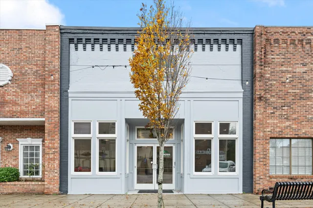 front view of a house with a window