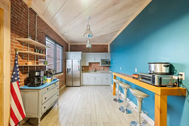 a room with lots of appliances