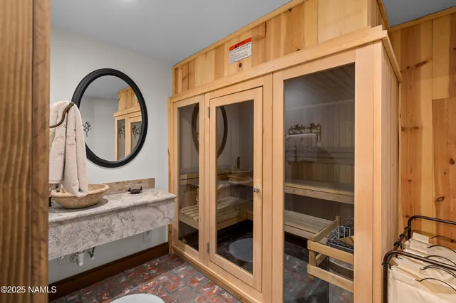 a view of house with trees in the background