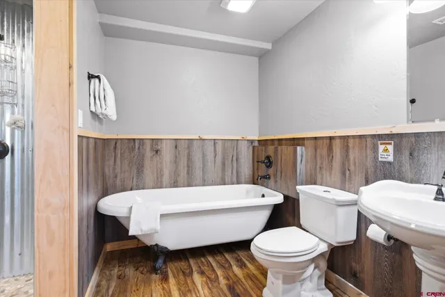 a bathroom with a sink and a toilet