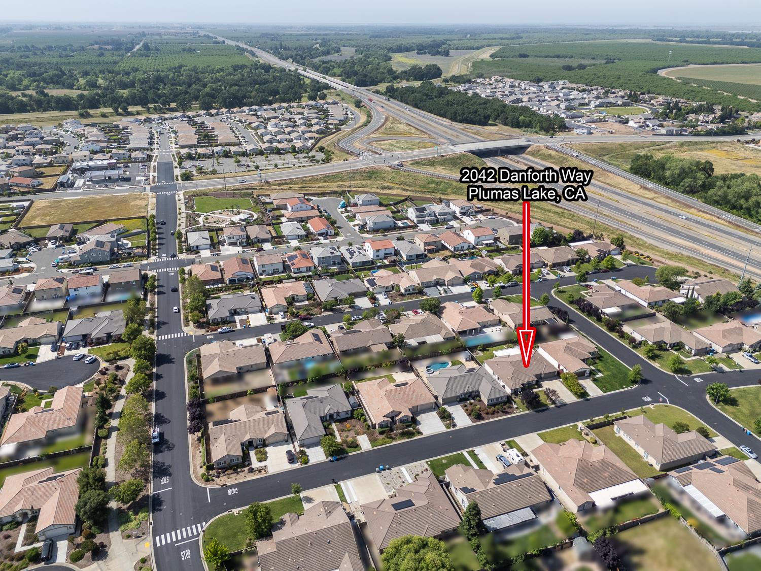 2042 Danforth Way Plumas Lake, CA 95961 - Photo 56 of 56 an aerial view of city