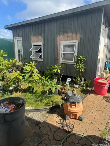 a view of outdoor space and garden