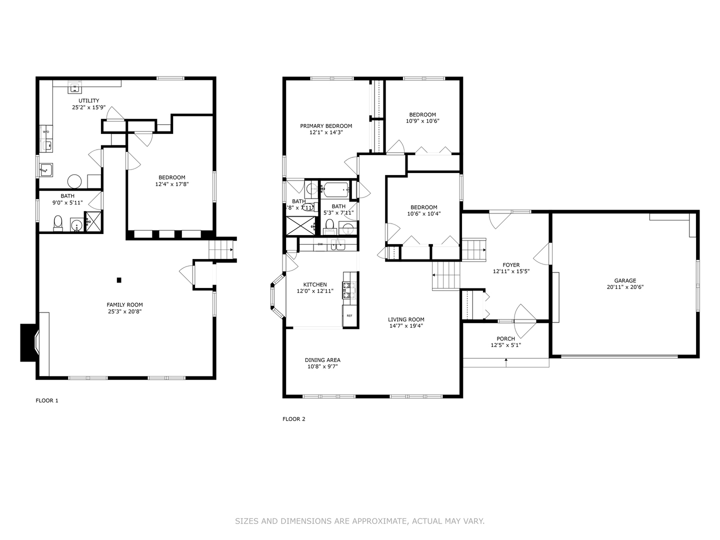7925 Glen Lane Darien, IL 60561 - Photo 23 of 25 a picture of a floor plan