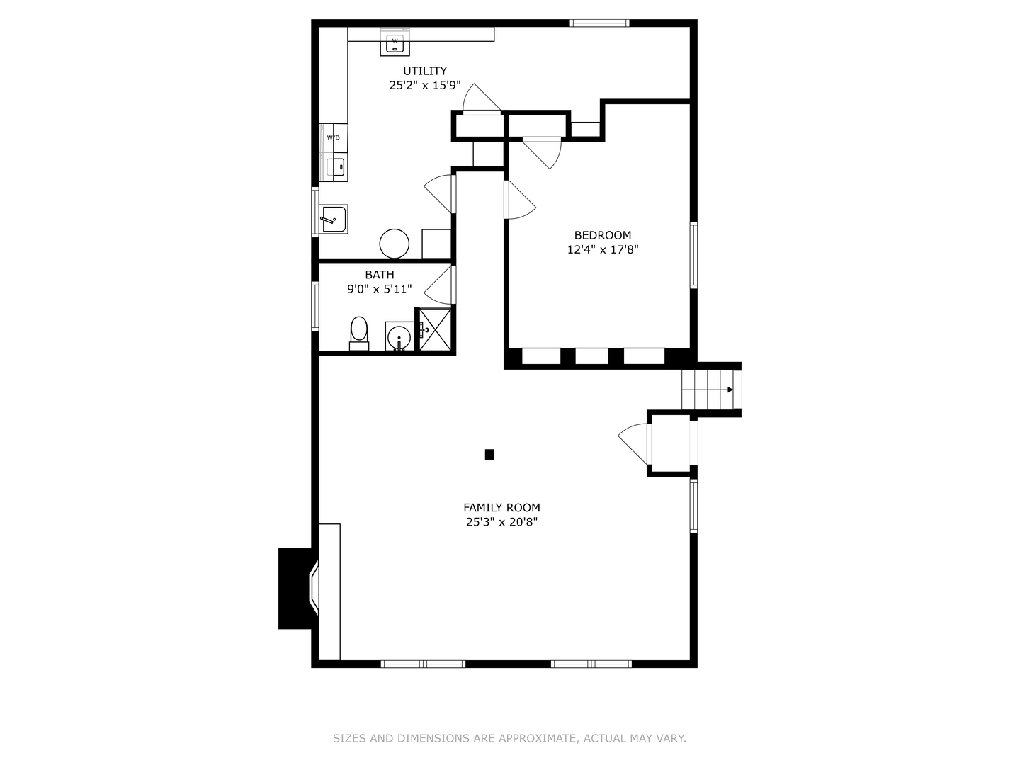 7925 Glen Lane Darien, IL 60561 - Photo 25 of 25 a picture of a floor plan