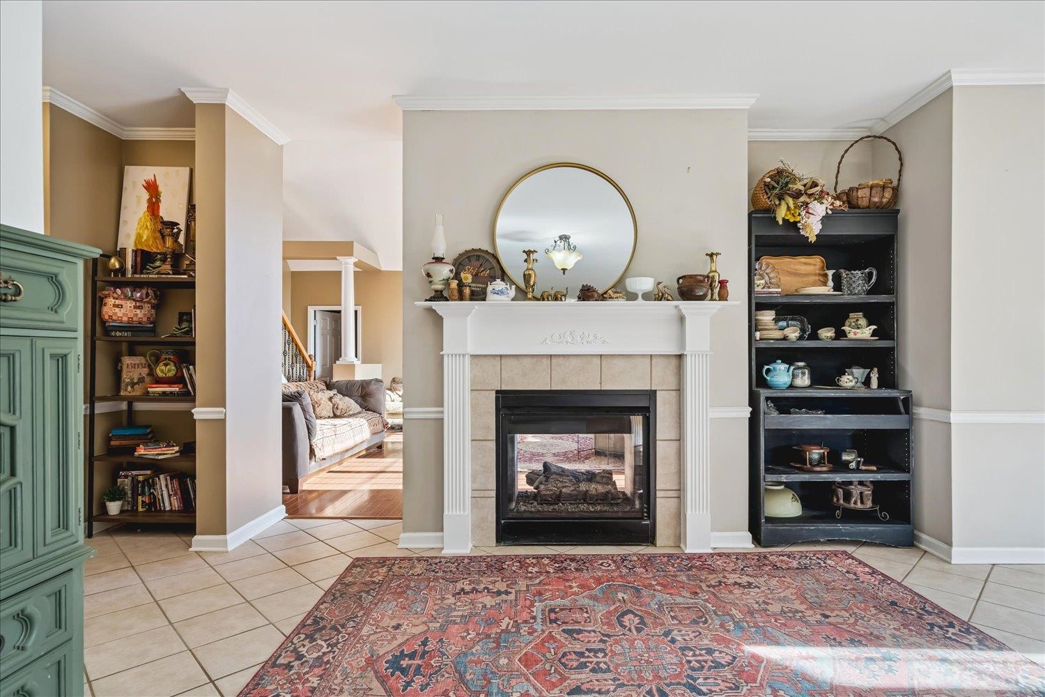 134 Rembert Drive Atoka, TN 38004 - Photo 22 of 28 a living room with furniture and a fireplace