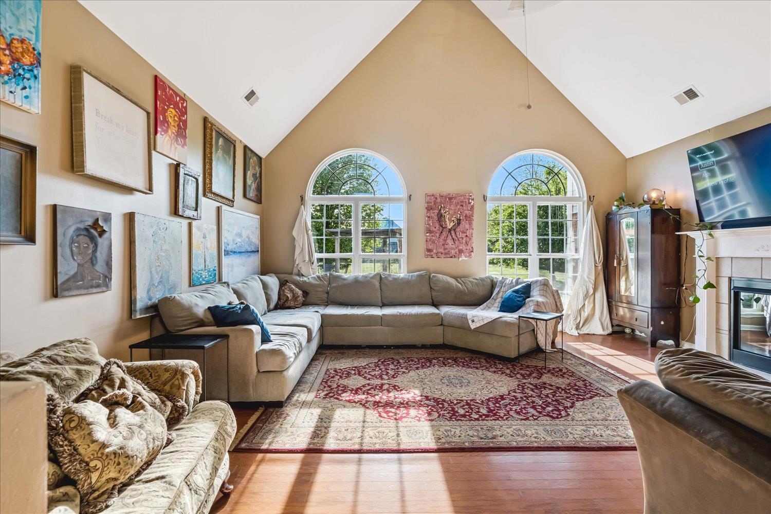 134 Rembert Drive Atoka, TN 38004 - Photo 9 of 28 a living room with furniture windows and wooden floor