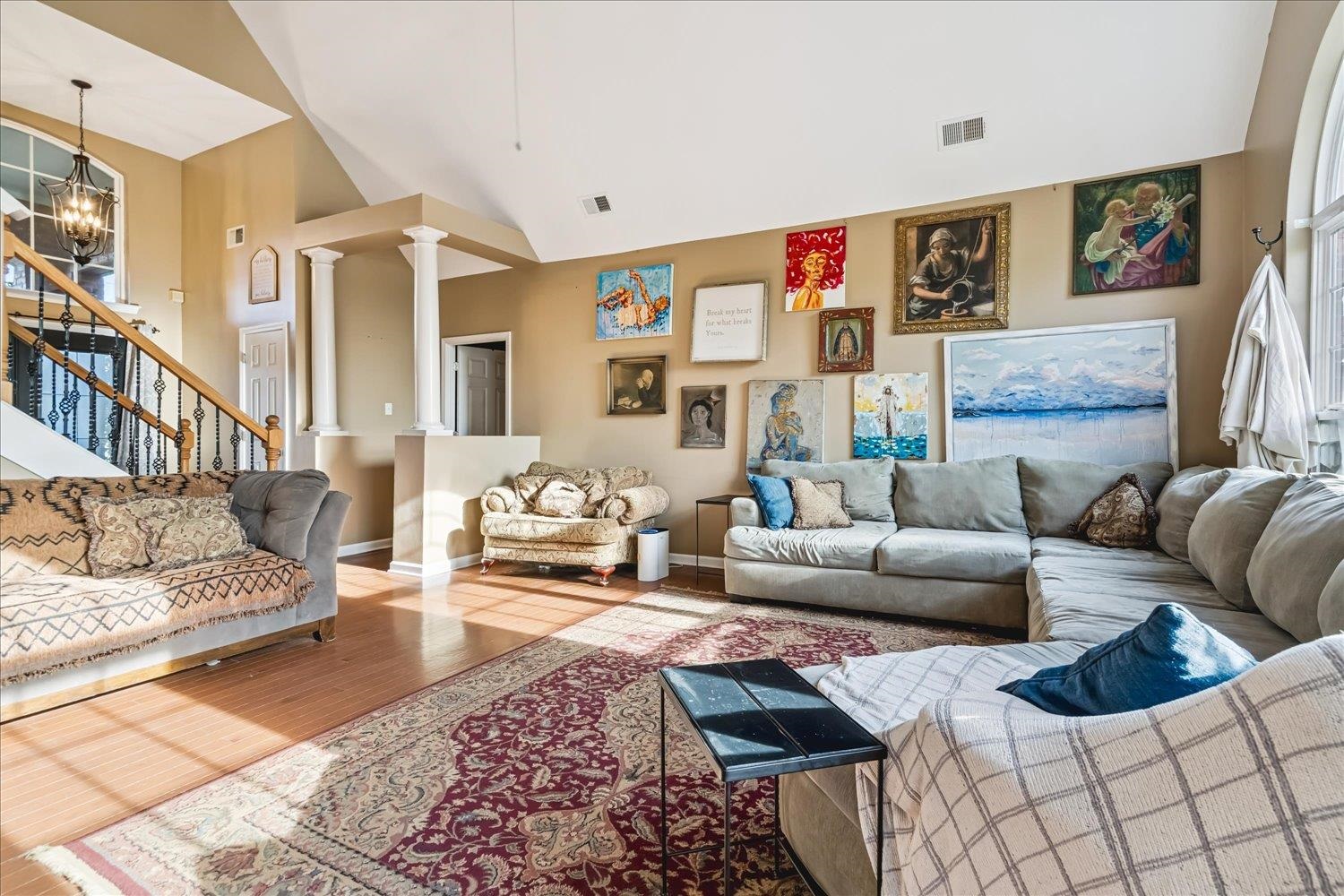 134 Rembert Drive Atoka, TN 38004 - Photo 10 of 28 a living room with furniture and painting on the wall